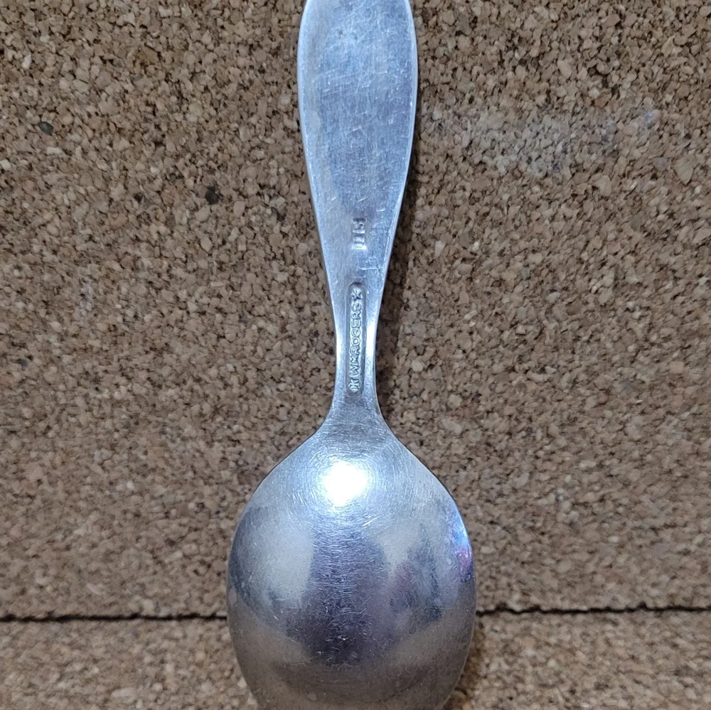 Vintage William Rogers Birth Record Spoon • Jason Feb 21, 1976